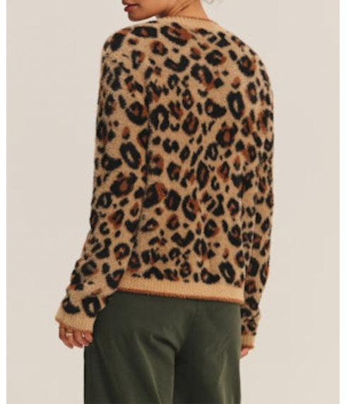 Betsy Cardigan - Leopard
